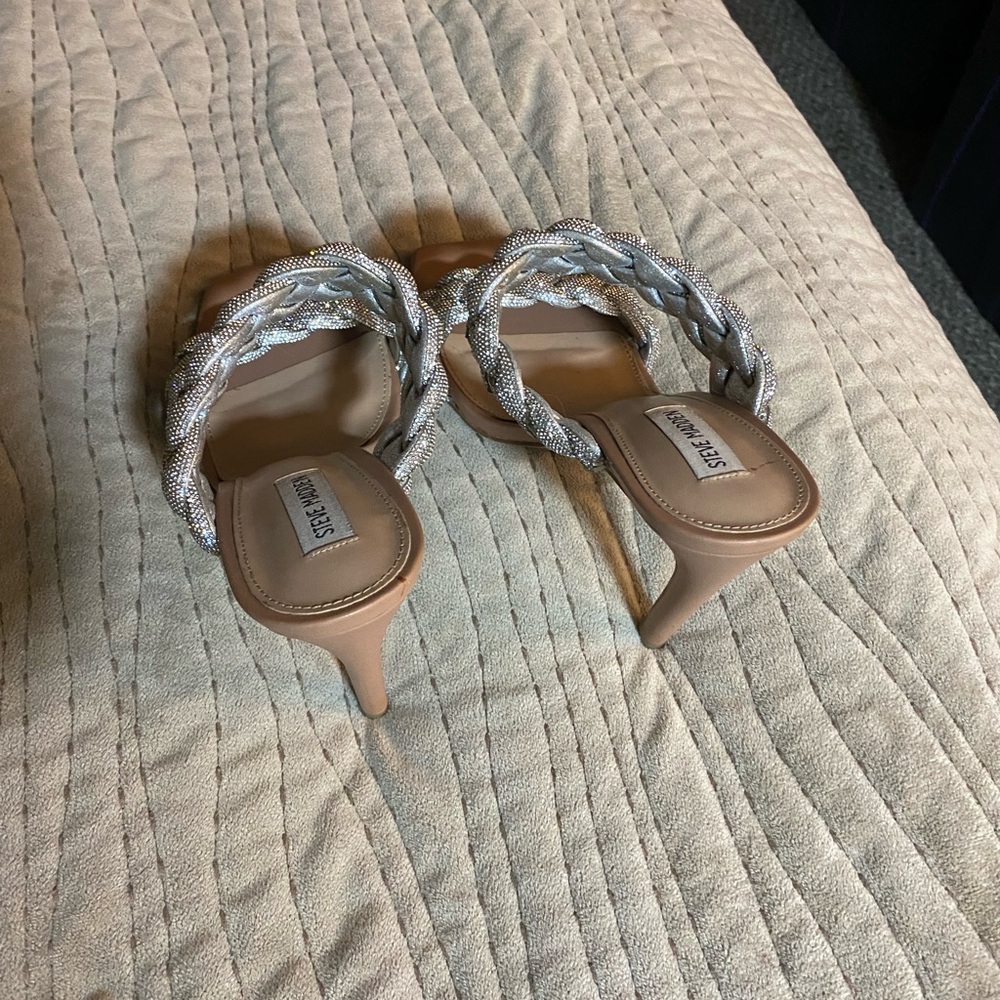 Steve Madden Rhinestone heels - Picture 2 of 3